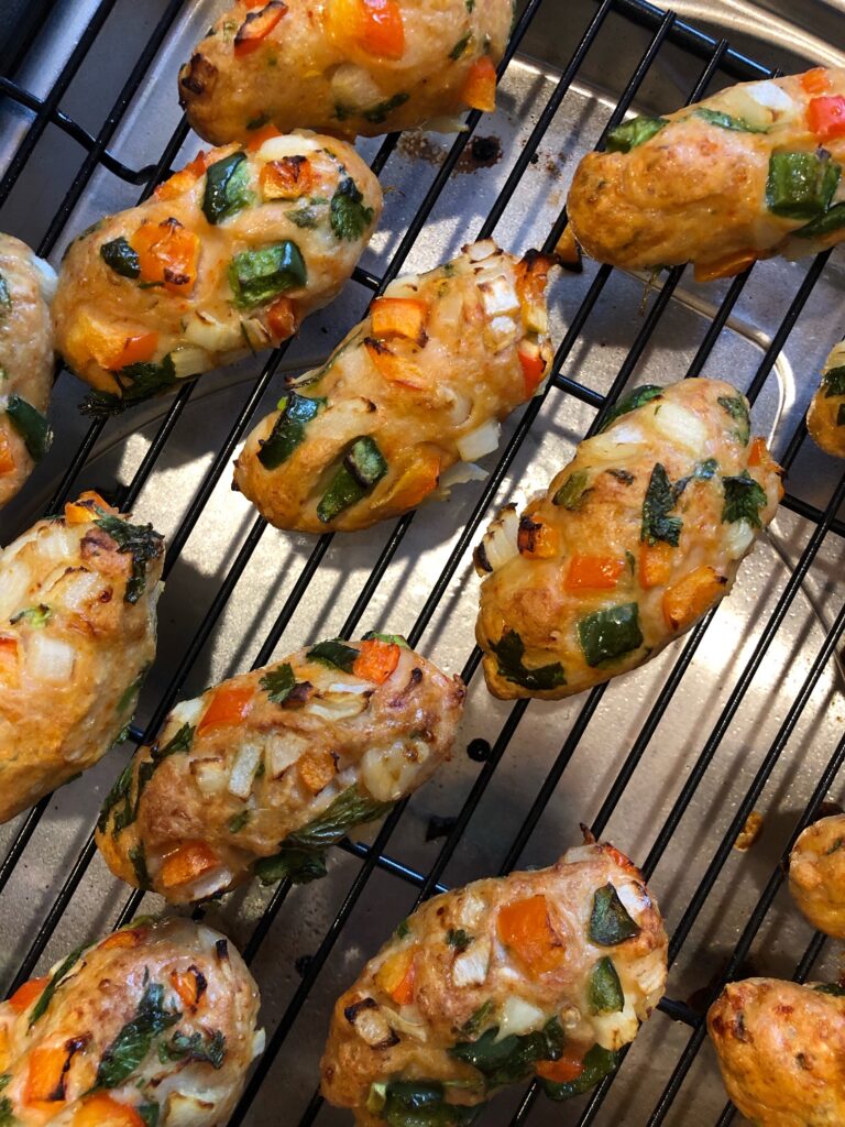 cooked chicken kebabs