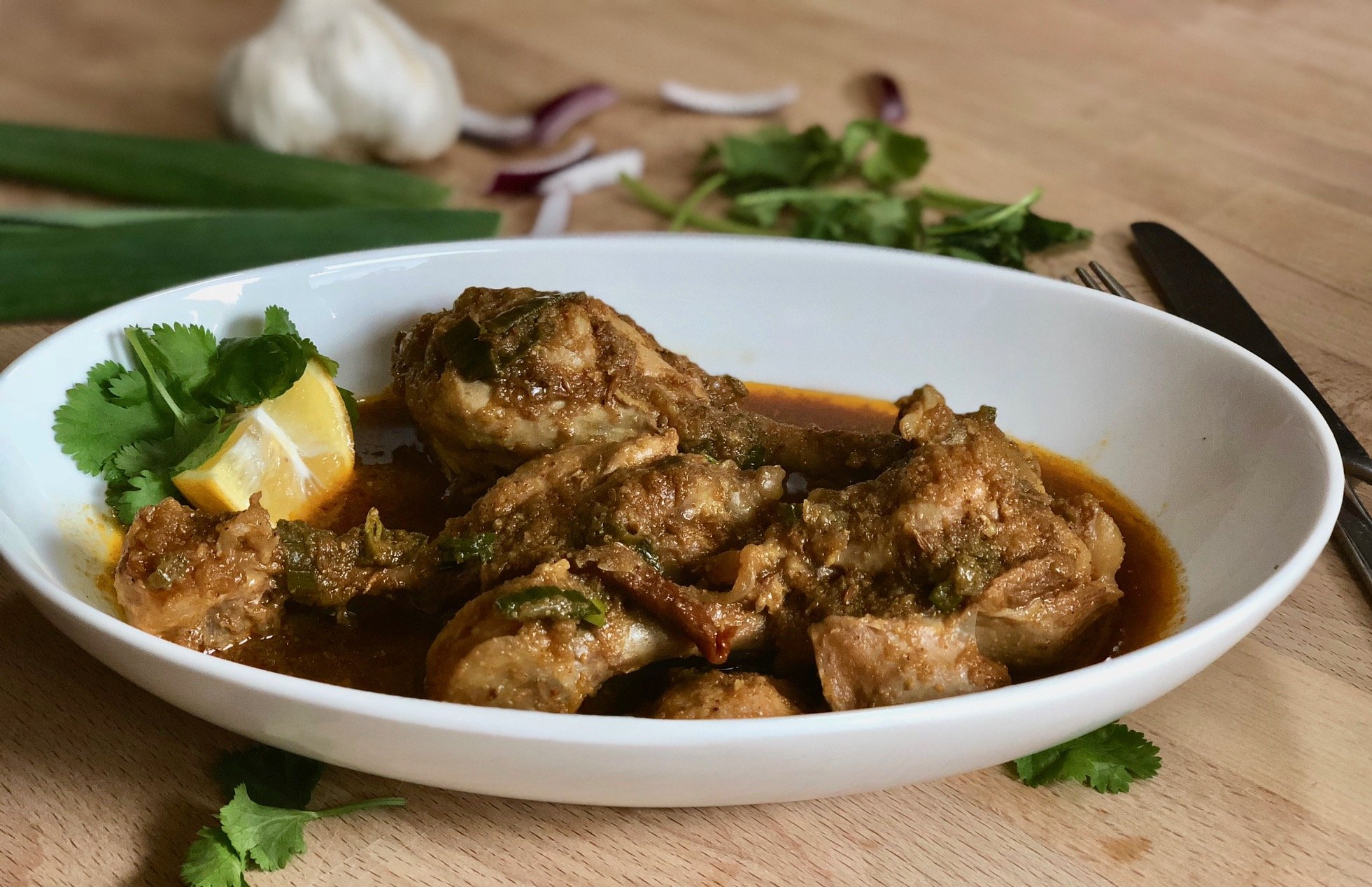 Chicken thigh instant online pot curry