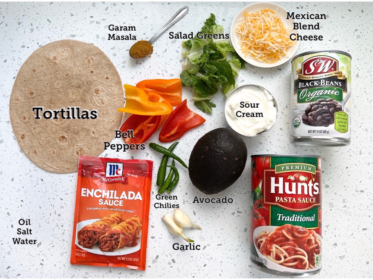 wet burrito ingredients