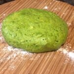 spinach pizza dough