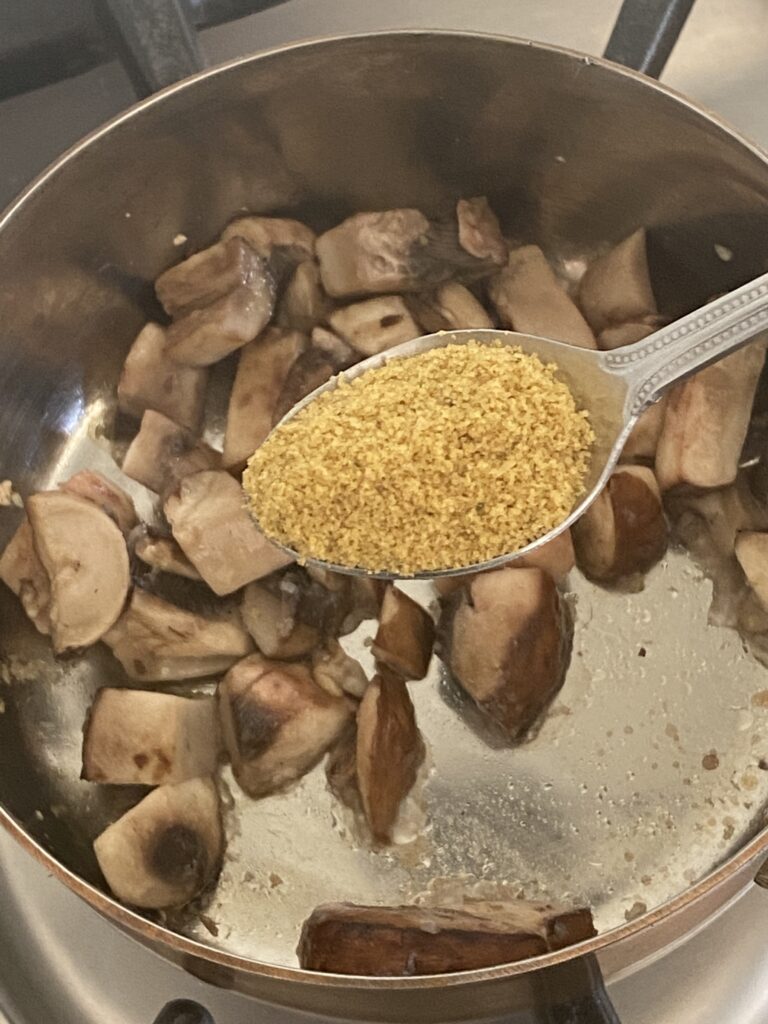bouillon powder for mushrooms