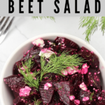 A Tasty Beet Salad recipe created by recipe developer The Curry Mommy