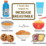 7 foods to help to increase breastmilk production!