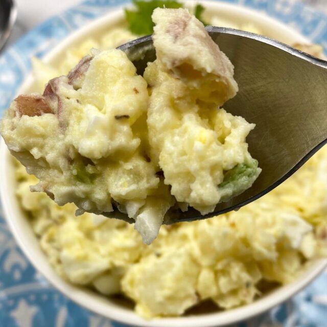 Family Favorite Potato Egg Salad The Curry Mommy