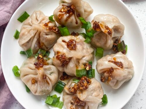 Vegan Momos with Chutney - The Curry Mommy